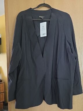 Athleta NWT Black Women's Avenue Blazar...size 26 Or 4x